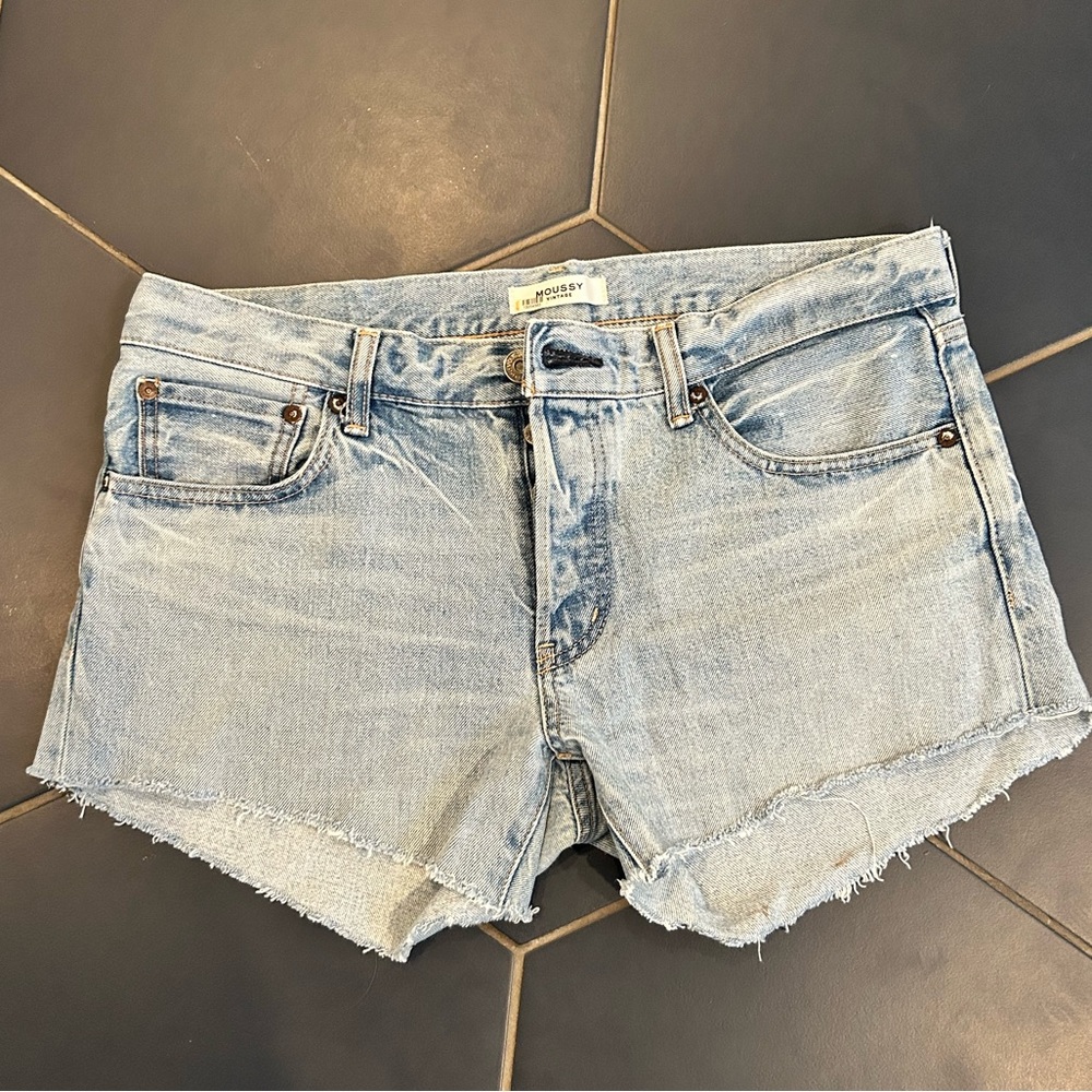 Moussy denim cutoffs